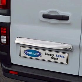 Omsa Opel Vivaro 3 Krom Çift Kapılı 2014-2019 Arası Bagaj Çıtası
