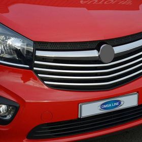 Omsa Opel Vivaro 4 Parça 2014-2018 Arası Krom Ön Panjur