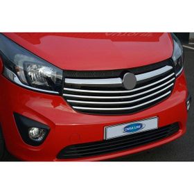 Omsa Opel Vivaro 4 Parça 2014-2018 Arası Krom Ön Panjur