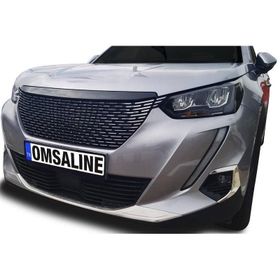 Omsa Peugeot 2008 2019 ve Sonrası Taşlı Krom Ön Tampon Ucu