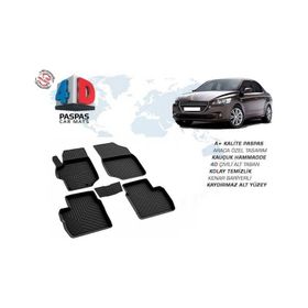 Omsa Peugeot 301 4D Siyah 2013 ve Sonrası Havuzlu Paspas