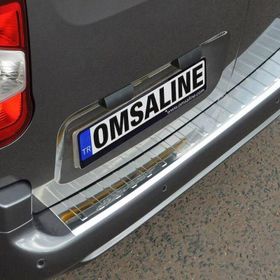 Omsa Peugeot Partner 3 2019 ve Sonrası Krom Arka Tampon Eşiği