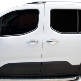 Omsa Peugeot Rifter 2019 ve Sonrası 4 Kapı 8 Parça Krom Kapı Kolu