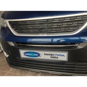 Omsa Peugeot Rifter Plaka Üstü 2019 ve Sonrası Krom Ön Panjur Çıtası