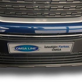 Omsa Peugeot Rifter Plaka Üstü 2019 ve Sonrası Krom Ön Panjur Çıtası