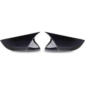 Omsa Piano Siyah Abs 2004-2010 Arası Bmw 5 Serisi E60/e61 Yarasa Batman Ayna Kapağı
