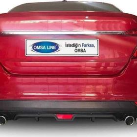 Omsa Race A2 Universal Egzoz Görünümlü Difüzör