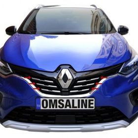 Omsa Renault Captur 2 6 Parça 2020 ve Sonrası Krom Ön Panjur Çıtaları