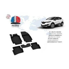 Omsa Renault Captur 4D Siyah 2012 ve Sonrası Havuzlu Paspas