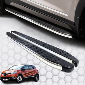 Omsa Renault Captur Blackline Krom 2013-2019 Arası Yan Basamak