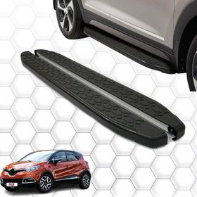 Omsa Renault Captur Blackline Siyah 2013-2019 Arası Yan Basamak