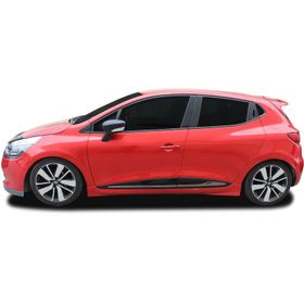 Omsa Renault Clio 4 HB 8 Parça 2012-2019 Arası Siyah Krom Cam Alt Çıtası