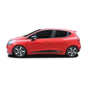Omsa Renault Clio 4 HB 8 Parça 2012-2019 Arası Siyah Krom Cam Alt Çıtası