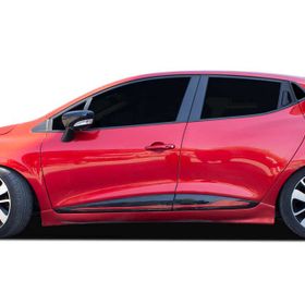 Omsa Renault Clio 4 HB/SW Kırmızı Krom 4 Parça 2012-2018 Arası Yan Kapı Çıtası