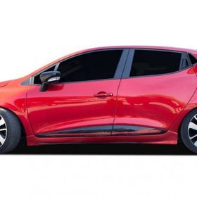 Omsa Renault Clio 4 HB/SW Kırmızı Krom 4 Parça 2012-2018 Arası Yan Kapı Çıtası