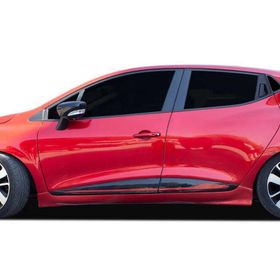 Omsa Renault Clio 4 HB/SW Kırmızı Krom 4 Parça 2012-2018 Arası Yan Kapı Çıtası