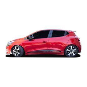 Omsa Renault Clio 4 HB/SW Kırmızı Krom 4 Parça 2012-2018 Arası Yan Kapı Çıtası