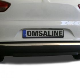 Omsa Renault Clio 4 Sport Tourer 2012 ve Sonrası Krom Arka Tampon Çıtası
