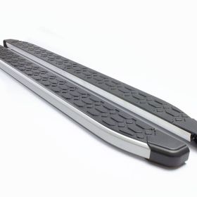 Omsa Renault Kangoo 2 2008-2021 Arası Blackline Kısa Şase Alüminyum Yan Basamak