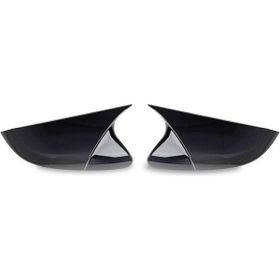 Omsa Renault Megane 2 Yarasa Batman Piano Black 2002-2008 Arası Ayna Kapağı