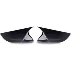 Omsa Renault Megane 3 Yarasa Batman Piano Black Abs 2009-2017 Arası Ayna Kapağı