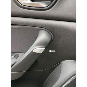 Omsa Renault Megane 4 2 Parça 2021 ve Sonrası Sedan Krom Kapı İçi Tutamak