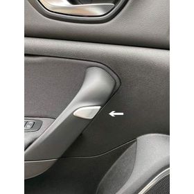 Omsa Renault Megane 4 2 Parça 2021 ve Sonrası Sedan Krom Kapı İçi Tutamak