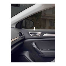 Omsa Renault Megane 4 HB 2016-2020 4 Parça Taşlı Krom İç Kapı Kolu Çerçevesi
