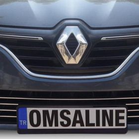 Omsa Renault Megane 4 HB 2016-2020 7 Parça Krom Ön Tampon Alt Çıta