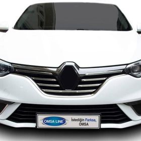 Omsa Renault Megane 4 HB 5 Parça 2016-2020 Arası Krom Ön Panjur