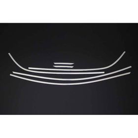 Omsa Renault Megane 4 HB 6 Parça 2016-2020 Arası Krom Üst Cam Çerçevesi