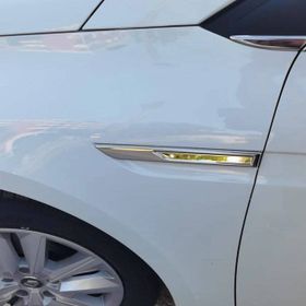 Omsa Renault Megane 4 HB Krom 2 Parça 2021 ve Sonrası Çamurluk Sinyal Çıtası