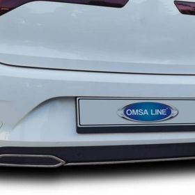 Omsa Renault Megane 4 Krom 2021 ve Sonrası Egzoz Çerçevesi Orta Çıta