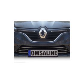 Omsa Renault Megane 4 Sedan 2016-2020 7 Parça Krom Ön Tampon Alt Çıta