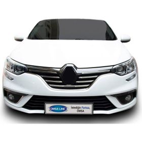 Omsa Renault Megane 4 Sedan 5 Parça 2016-2020 Arası Krom Ön Panjur