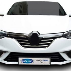 Omsa Renault Megane 4 Sedan 5 Parça 2016-2020 Arası Krom Ön Panjur