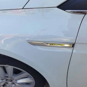 Omsa Renault Megane 4 Sedan Krom 2 Parça 2021 ve Sonrası Çamurluk Sinyal Çıtası