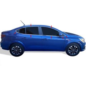 Omsa Renault Tailant 14 Parça 2021 ve Sonrası Krom Cam Çerçevesi