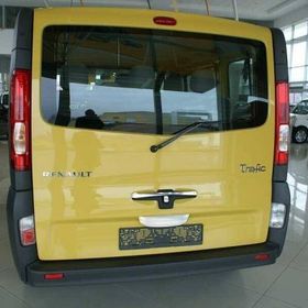 Omsa Renault Trafic 2 Krom Tek Kapı 2001-2014 Arası Bagaj Çıtası