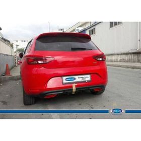 Omsa Seat Leon 5F Arka Mat Siyah 2012-2016 Arası Difüzör