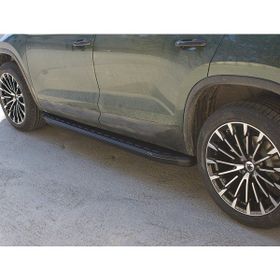 Omsa Skoda Kodiaq Proside Siyah 2016 ve Sonrası Yan Basamak