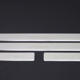 Omsa Skoda Octavia A4 Krom 4 Parça 2000-2004 Arası Kapı Eşiği