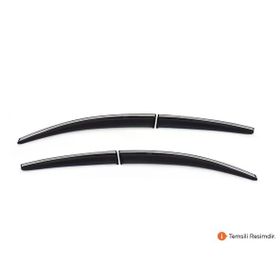 Omsa SunPlex Ford Focus 3 Sedan 2011-2017 4 Parça Kromlu Cam Rüzgarlığı