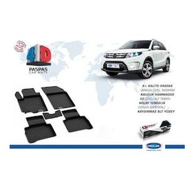 Omsa Suzuki Vitara 4D Siyah 2015 ve Sonrası Havuzlu Paspas