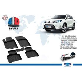Omsa Suzuki Vitara 4D Siyah 2015 ve Sonrası Havuzlu Paspas