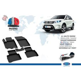 Omsa Suzuki Vitara 4D Siyah 2015 ve Sonrası Havuzlu Paspas