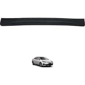 Omsa Toyota Corolla 2013-2018 Piano Black Cam Üstü Spoiler