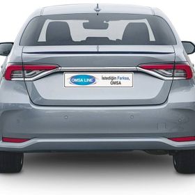 Omsa Toyota Corolla 2018 ve Sonrası Piano Black Plastik Spoiler