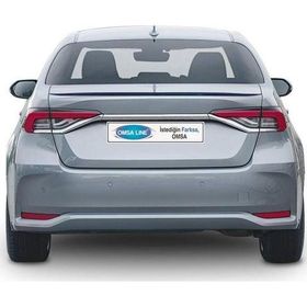 Omsa Toyota Corolla 2018 ve Sonrası Piano Black Plastik Spoiler