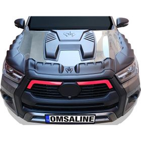 Omsa Toyota Hilux 2020 ve Sonrası Dragon 3 Parça Ön Kaput Rüzgarlığı